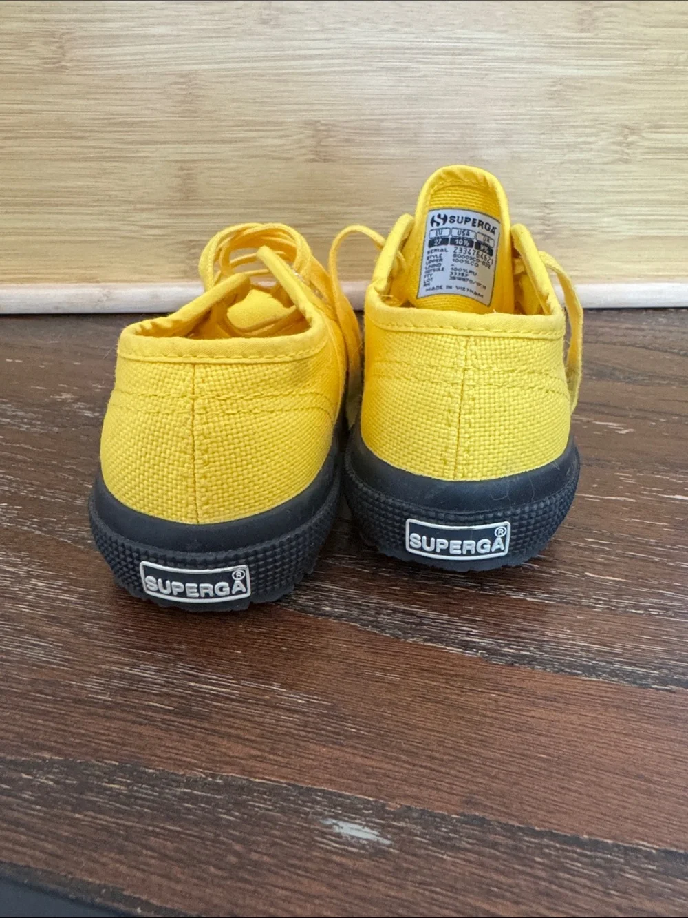 Superga Kids Yellow Superga 2750 Cotu Classic
